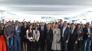 HEGEL CORTÉS MIRANDA PRESENTE EN EL INICIO DEL CICLO ESCOLAR DE LA URC