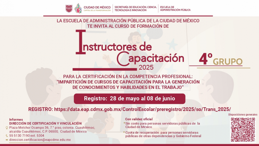 Instructores de Capacitación
