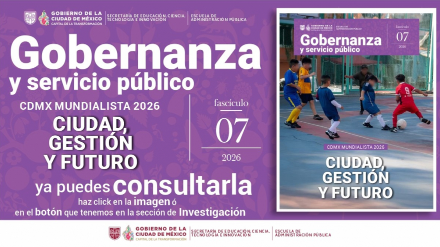 Revista Gobernanza y servicio público